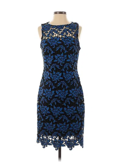 Pre-owned Julia Jordan Cocktail Dress In Blue
