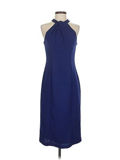 Pre-owned Julia Jordan Cocktail Dress In Blue