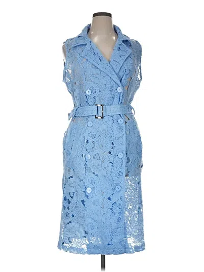 Pre-owned Julia Jordan Cocktail Dress In Blue