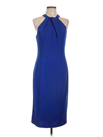 Pre-owned Julia Jordan Cocktail Dress In Blue