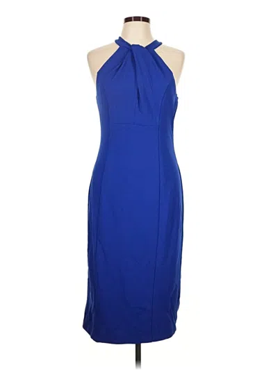 Pre-owned Julia Jordan Cocktail Dress In Blue