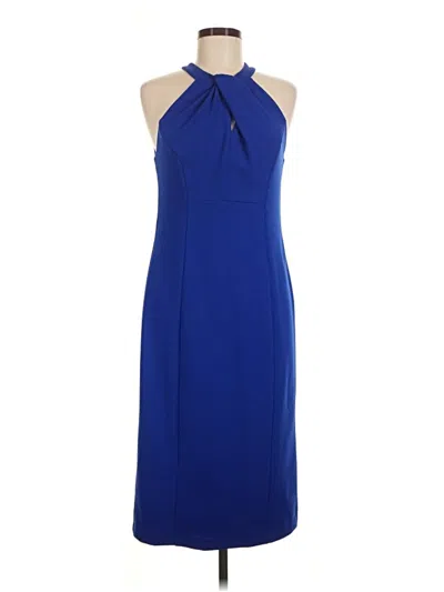 Pre-owned Julia Jordan Cocktail Dress In Blue