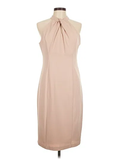 Pre-owned Julia Jordan Cocktail Dress In Brown
