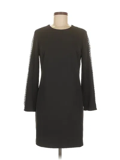 Pre-owned Julia Jordan Cocktail Dress In Gray