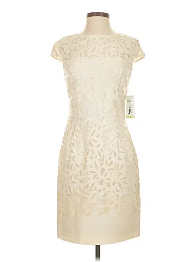 Pre-owned Julia Jordan Cocktail Dress In Ivory