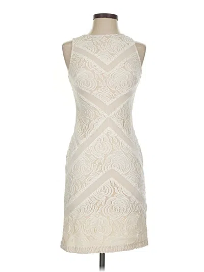 Pre-owned Julia Jordan Cocktail Dress In Ivory