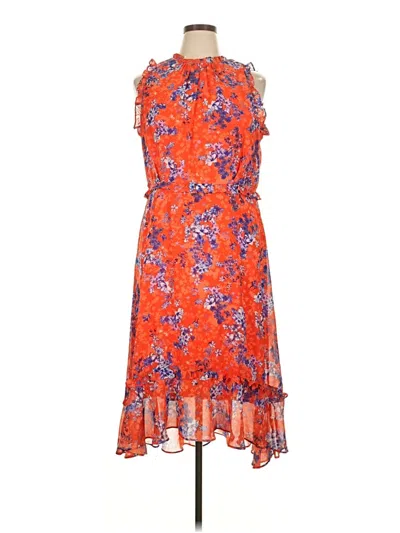 Pre-owned Julia Jordan Cocktail Dress In Orange