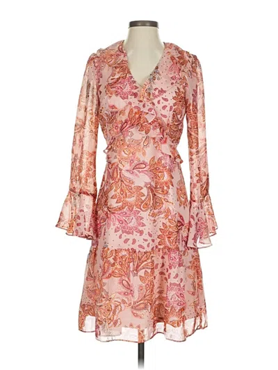 Pre-owned Julia Jordan Cocktail Dress In Pink