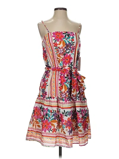 Pre-owned Julia Jordan Cocktail Dress In Pink