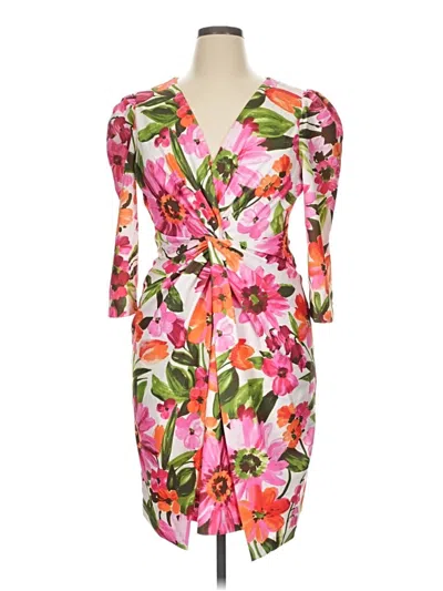 Pre-owned Julia Jordan Cocktail Dress In Pink