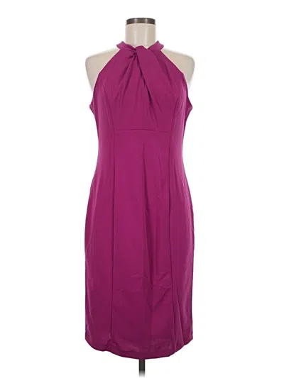 Pre-owned Julia Jordan Cocktail Dress In Purple