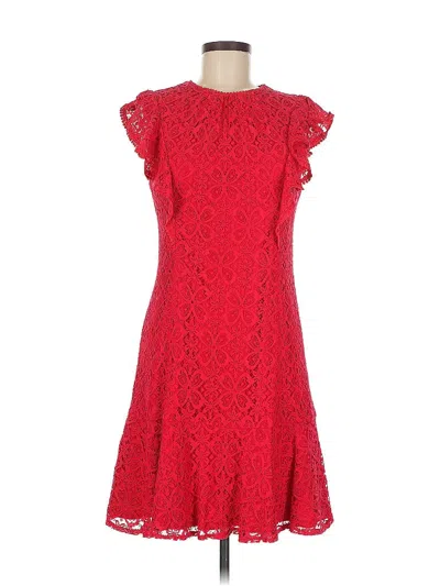 Pre-owned Julia Jordan Cocktail Dress In Red