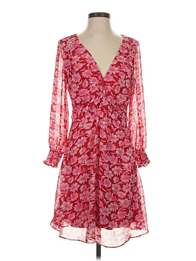 Pre-owned Julia Jordan Cocktail Dress In Red