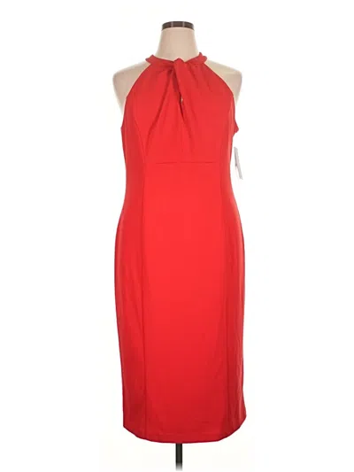 Pre-owned Julia Jordan Cocktail Dress In Red