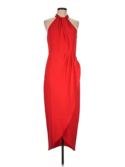 Pre-owned Julia Jordan Cocktail Dress In Red