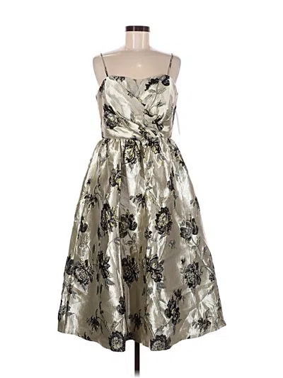 Julia Jordan Cocktail Dress In Silver