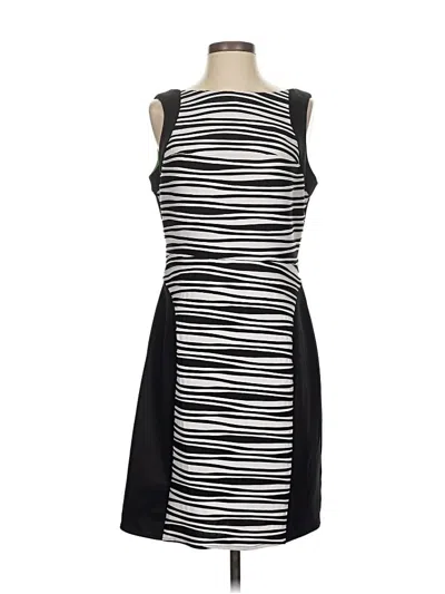 Pre-owned Julia Jordan Cocktail Dress In White