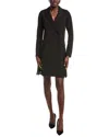 Julia Jordan Crepe Blazer Dress In Black