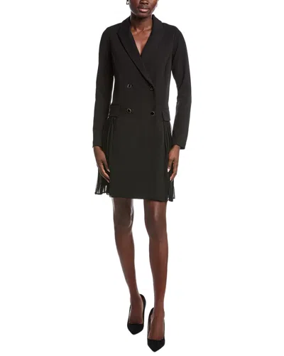 Julia Jordan Crepe Blazer Dress In Black