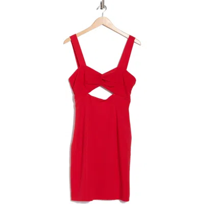 Julia Jordan Cutout Minidress In Red