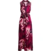 Julia Jordan Floral Sleeveless Wide Leg Jumpsuit