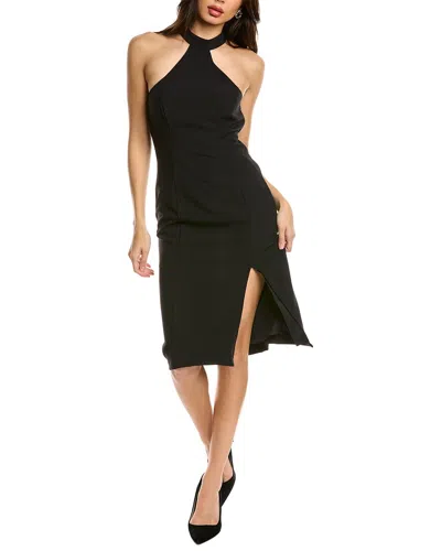 Julia Jordan Halter Midi Dress In Nocolor