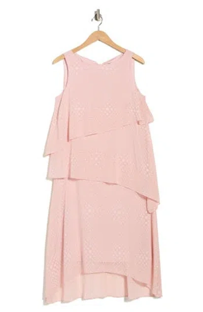 Julia Jordan High-low Midi Dress In Pink