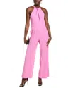 Julia Jordan Twist-front Halter Jumpsuit