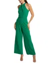 Julia Jordan Halter Neck Jumpsuit In Green