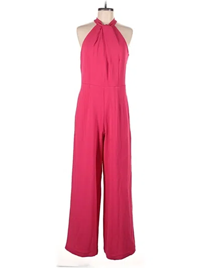 Pre-owned Julia Jordan Jumpsuit In Pink