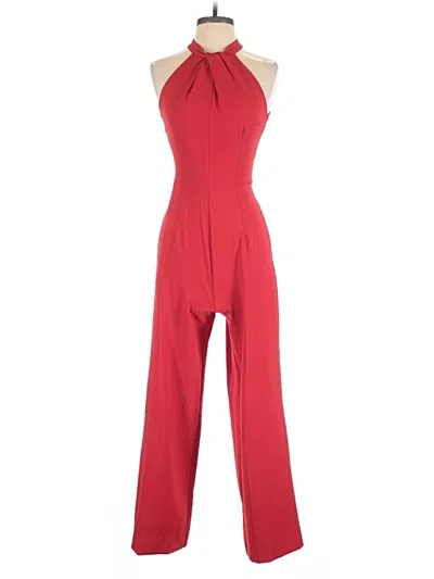 Pre-owned Julia Jordan Jumpsuit In Red