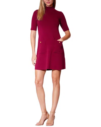 Julia Jordan Knit Dress In Wine