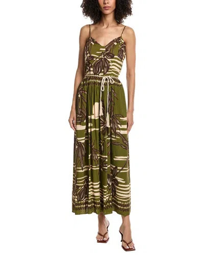 Julia Jordan Maxi Dress In Green