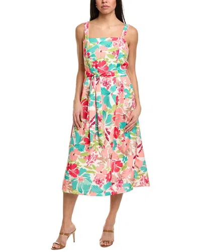 Julia Jordan Meadow Midi Dress In White