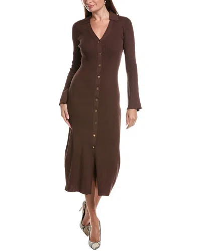 Julia Jordan Midi Dress In Brown