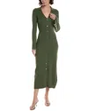 Julia Jordan Midi Dress In Green