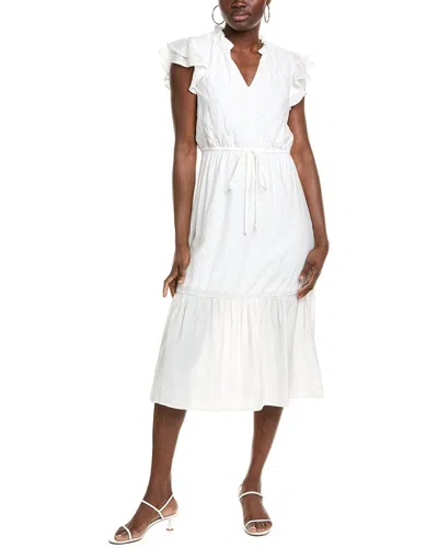 Julia Jordan Midi Dress In White