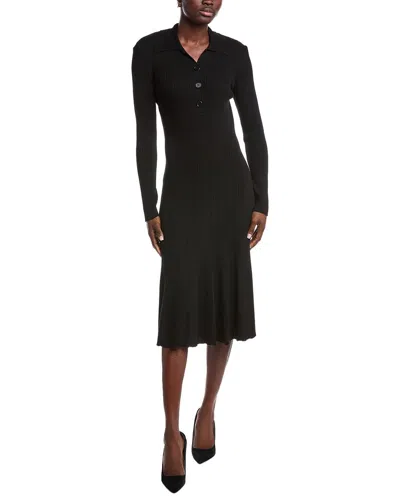 Julia Jordan Midi Sweaterdress In Black