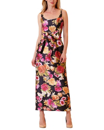 Julia Jordan Mikado Dress In Multi
