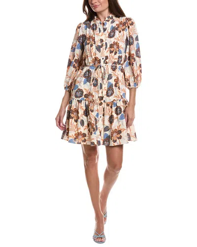 Julia Jordan Mini Dress In Brown