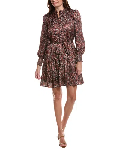 Julia Jordan Mini Dress In Brown