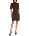 Julia Jordan Mini Dress In Burgundy