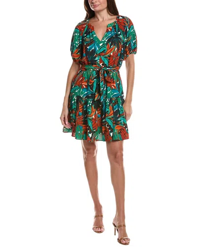 Julia Jordan Mini Dress In Green