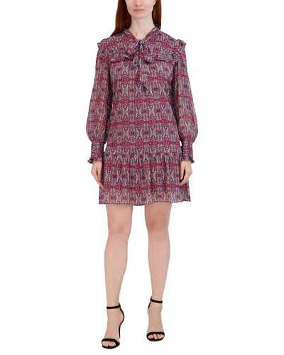Julia Jordan Mini Dress In Animal Print
