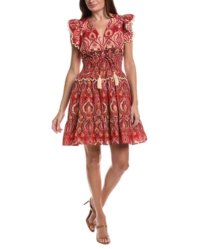 Julia Jordan Mini Dress In Red