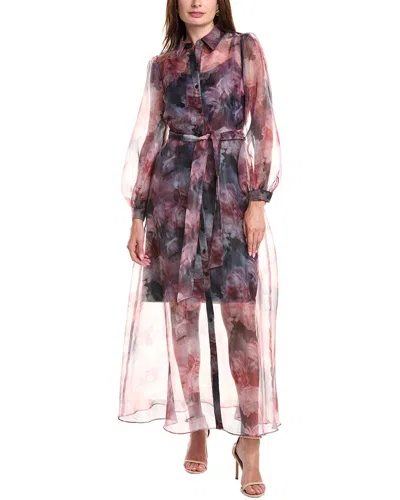 JULIA JORDAN JULIA JORDAN ORGANZA SHIRT GOWN