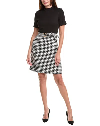 JULIA JORDAN JULIA JORDAN PONTE MINI DRESS