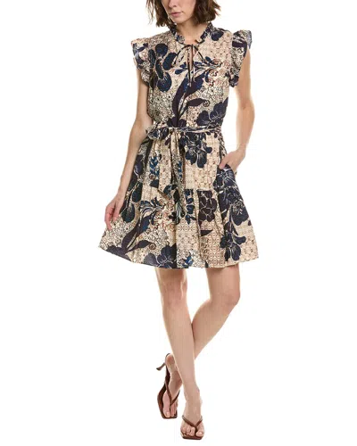 Julia Jordan Printed Flex Mini Dress In Multi