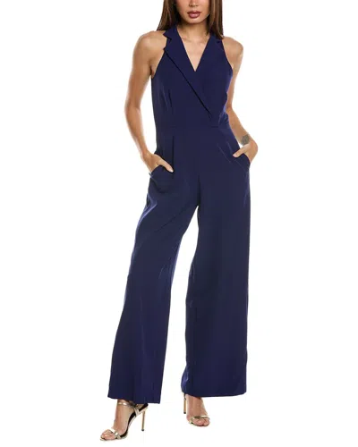 Julia Jordan Scuba Jumpsuit In Blue