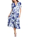 Julia Jordan Shift Dress In Blue